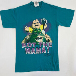 Vintage 90s Disney “Not The Mama!” Dinosaurs TV Promo Tee Shirt Single Stitch